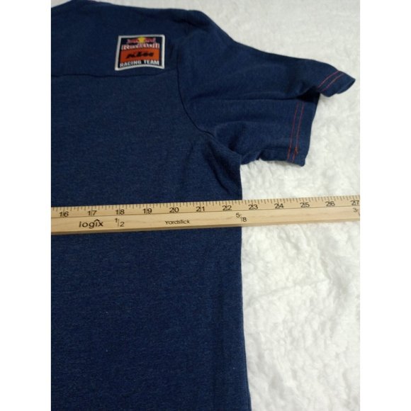 Red Bull Factory Racing KTM Shirt Mens Size 2XL Motocross Blue Motorcycle - Picture 7 of 9